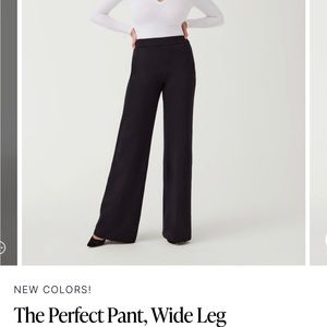 Spanx The Perfect Pant wide leg